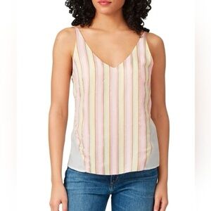 NWT J Brand Neon Stripe Tank Top